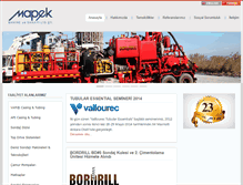Tablet Screenshot of mapek.com